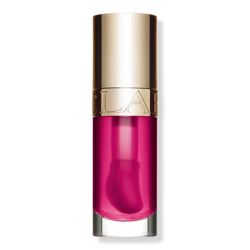 Nava Beauty Clarins Lip Comfort Oil Hydrating and Plumping Lip Oil - Raspberry White Smoke