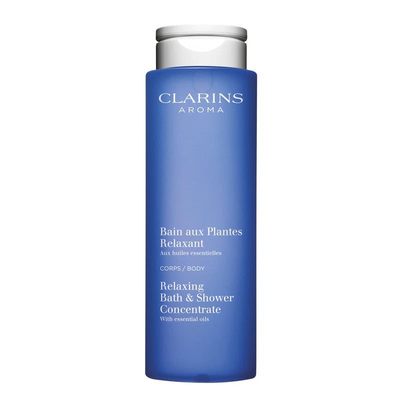Nava Beauty Clarins Relaxing Bath and Shower Concentrate 6.7 OZ Steel Blue