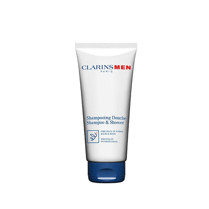 Nava Beauty ClarinsMen Shampoo & Shower 7 OZ White Smoke