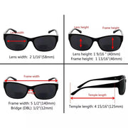eyekeeper.com Classic Bifocal Reading Sunglasses Outdoor Sunshine Readers SG821 Sunglasses