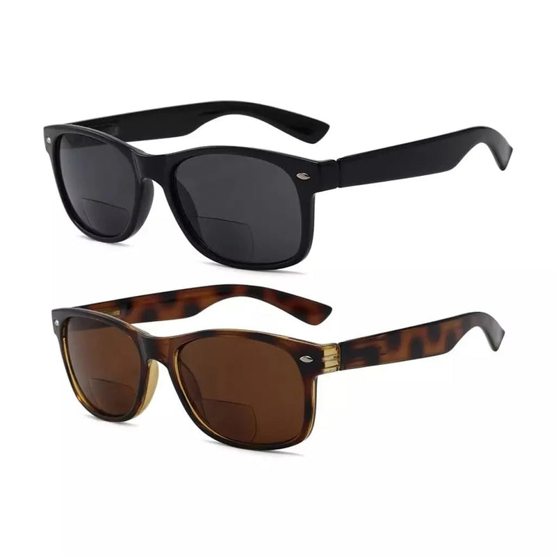 eyekeeper.com Classic Bifocal Reading Sunglasses Sunshine Rectangle Readers SBR093 Sunglasses