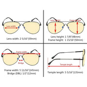 eyekeeper.com Classic Blue Light Blocking Eyeglasses TMR1801 Eyeglasses