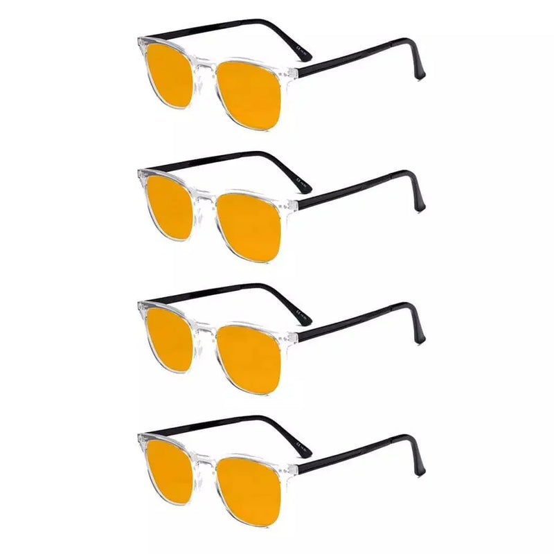 eyekeeper.com Classic Blue Light Blocking Reading Glasses 4 Pack DSRJ003 Eyeglasses