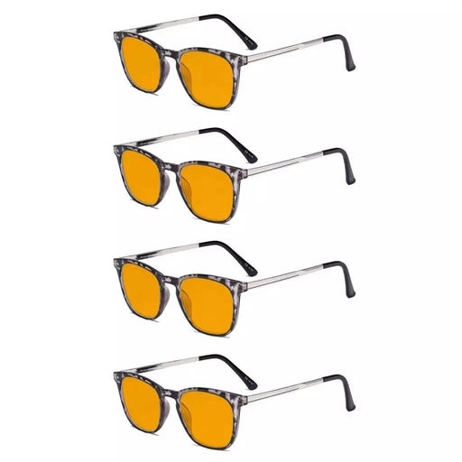 eyekeeper.com Classic Blue Light Blocking Reading Glasses 4 Pack DSRJ003 Eyeglasses