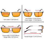 eyekeeper.com Classic Blue Light Blocking Reading Glasses LX17007 Eyeglasses