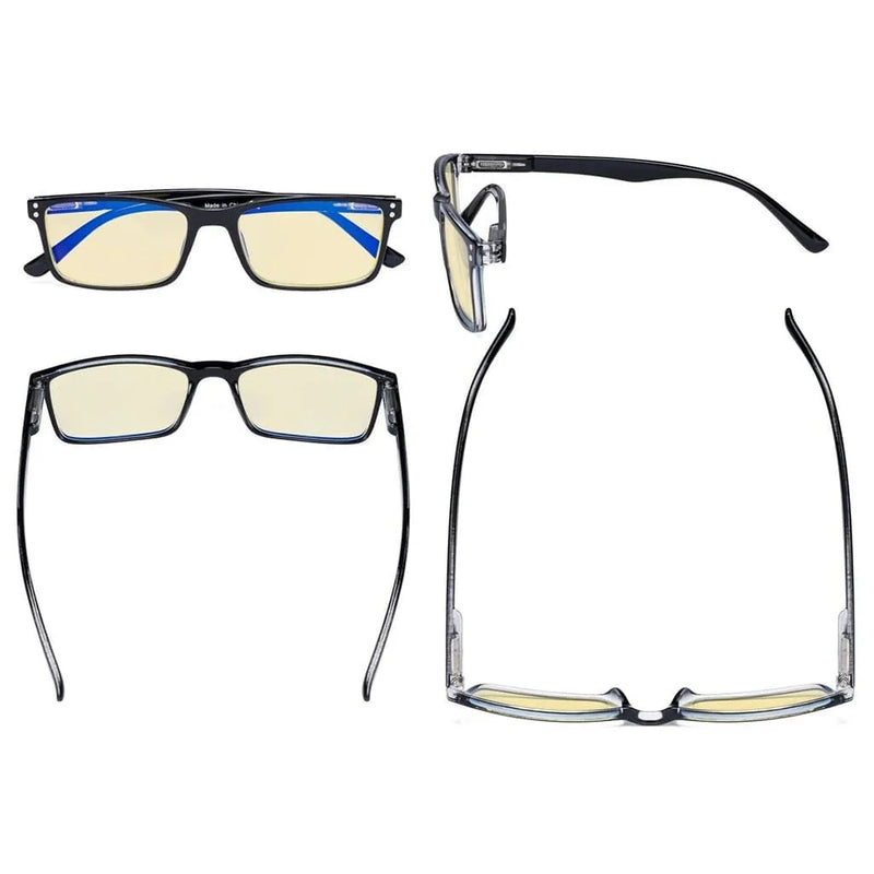 eyekeeper.com Classic Blue Light Blocking Reading Glasses TM802 Eyeglasses