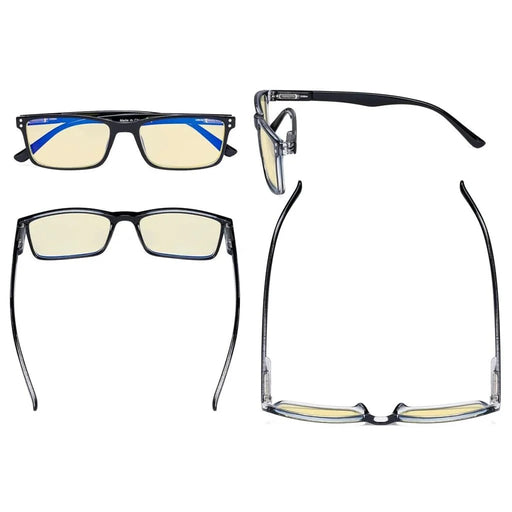 eyekeeper.com Classic Blue Light Blocking Reading Glasses TM802 Eyeglasses