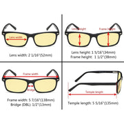 eyekeeper.com Classic Blue Light Blocking Reading Glasses TMB899 Eyeglasses