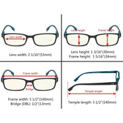 eyekeeper.com Classic Blue Light Filter Reading Glasses CG097 Eyeglasses