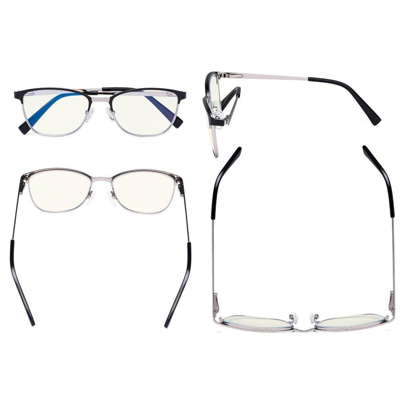 eyekeeper.com Classic Cat-eye Blue Light Filter Eyeglasses LX19017-BB40 Eyeglasses