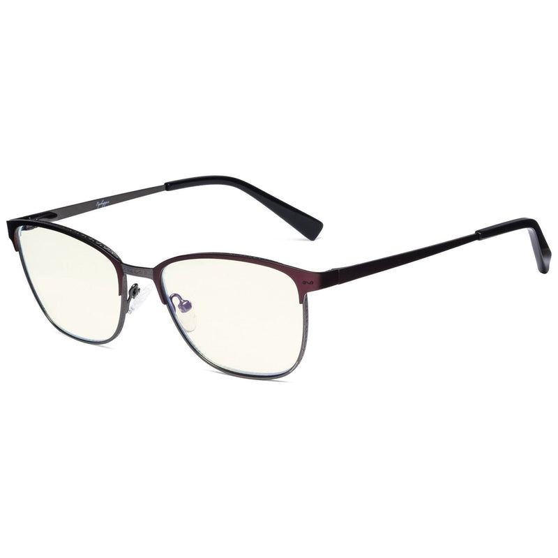 eyekeeper.com Classic Cat-eye Blue Light Filter Eyeglasses LX19017-BB40 Eyeglasses