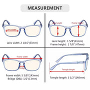 eyekeeper.com Blue Light Filter Stylish Computer Readers UVRT1801 Eyeglasses