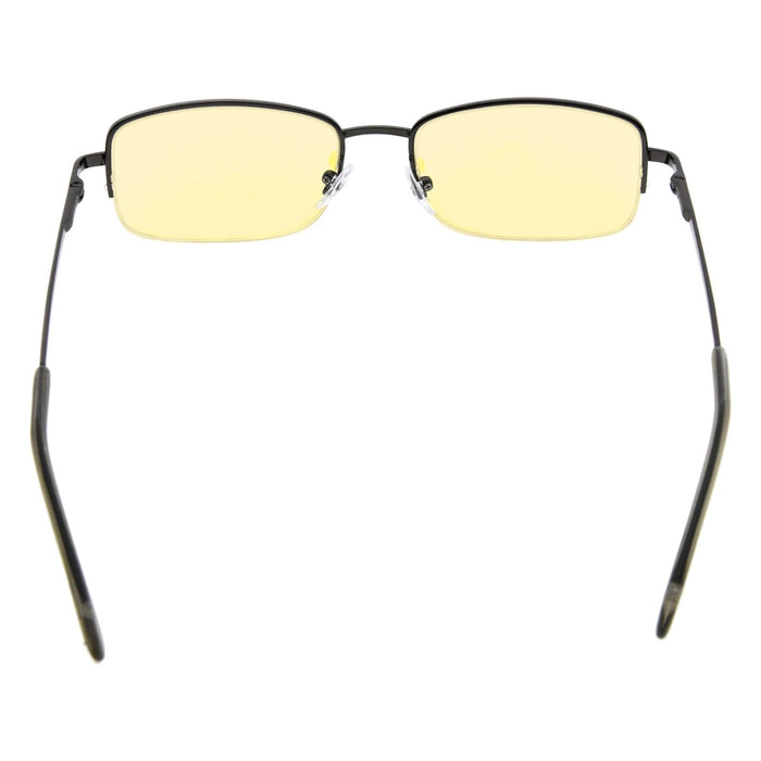 Eyekeeper.Com - Classic Metal Blue Light Blocking Reading Glasses Tmcg15015