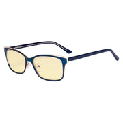 eyekeeper.com Metal Frame Blue Light Blocking Eyeglasses LX19006-BB60 Eyeglasses
