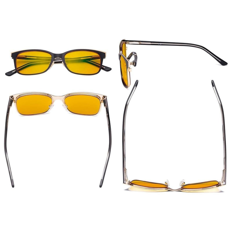 eyekeeper.com Metal Frame Blue Light Blocking Eyeglasses LX19006-BB90 Eyeglasses