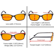 eyekeeper.com Metal Blue Light Blocking Eyeglasses LX19006-BB98 Eyeglasses