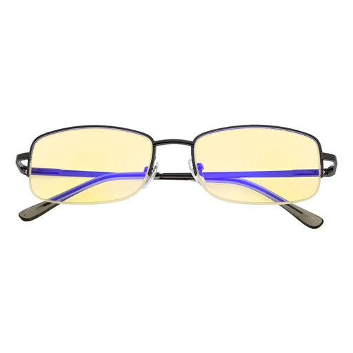 eyekeeper.com Classic Metal Blue Light Blocking Reading Glasses TMCG15015 Eyeglasses