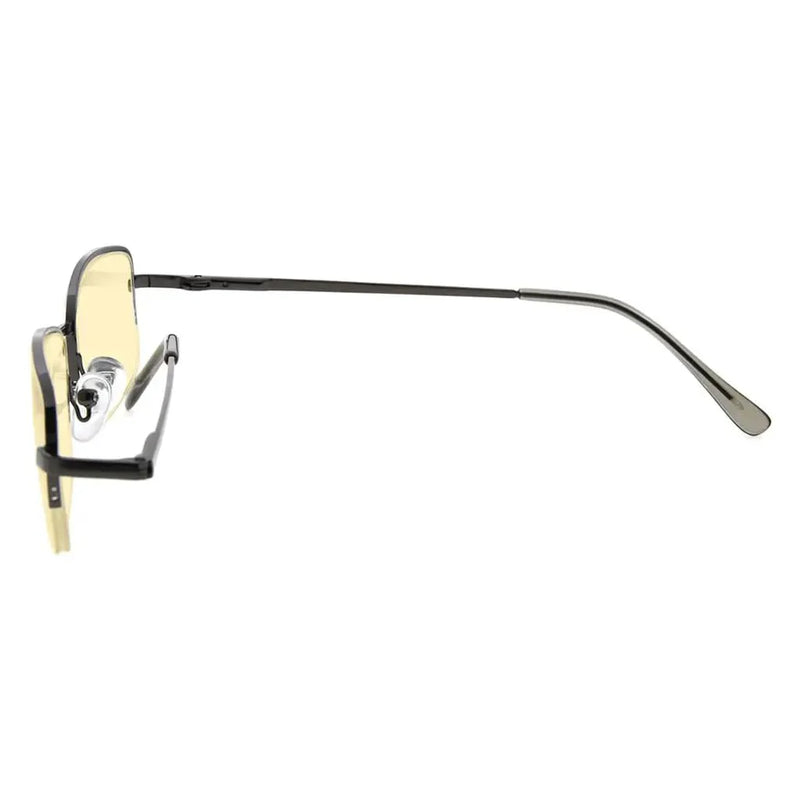 eyekeeper.com Classic Metal Blue Light Blocking Reading Glasses TMCG15015 Eyeglasses