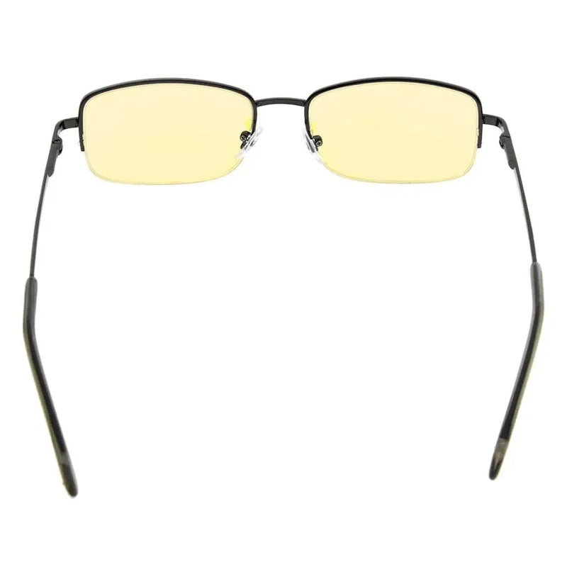 eyekeeper.com Classic Metal Blue Light Blocking Reading Glasses TMCG15015 Eyeglasses