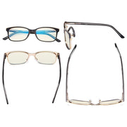 eyekeeper.com Metal Frame Blue Light Filter Eyeglasses LX19006-BB40 Eyeglasses