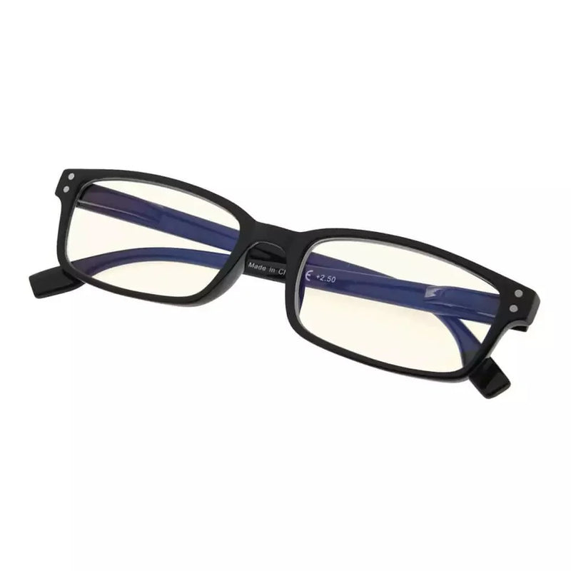 eyekeeper.com Classic Rectangle Blue Light Filter Reading Glasses 1-CG097 Eyeglasses