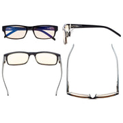 eyekeeper.com Classic Rectangle Computer Reading Glasses CG054 Eyeglasses