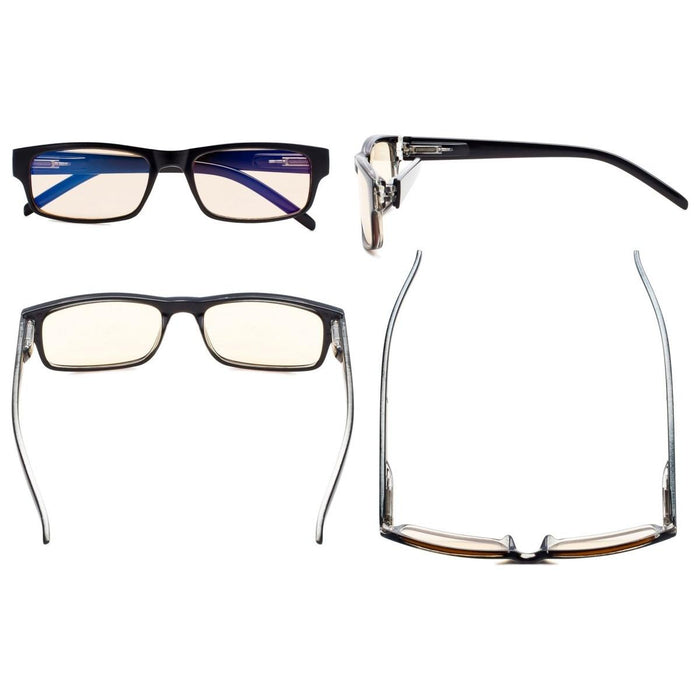 Eyekeeper.Com - Classic Rectangle Computer Reading Glasses Cg054