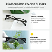 eyekeeper.com Classic Transition Photochromic Reading Glasses BSR150 Eyeglasses