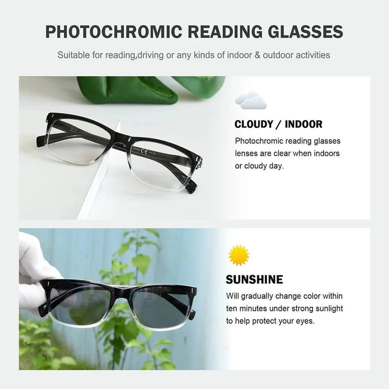 eyekeeper.com Classic Transition Photochromic Reading Glasses BSR150 Eyeglasses