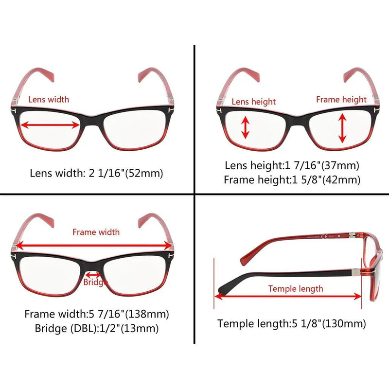 eyekeeper.com Classic Transition Photochromic Reading Glasses BSR150 Eyeglasses