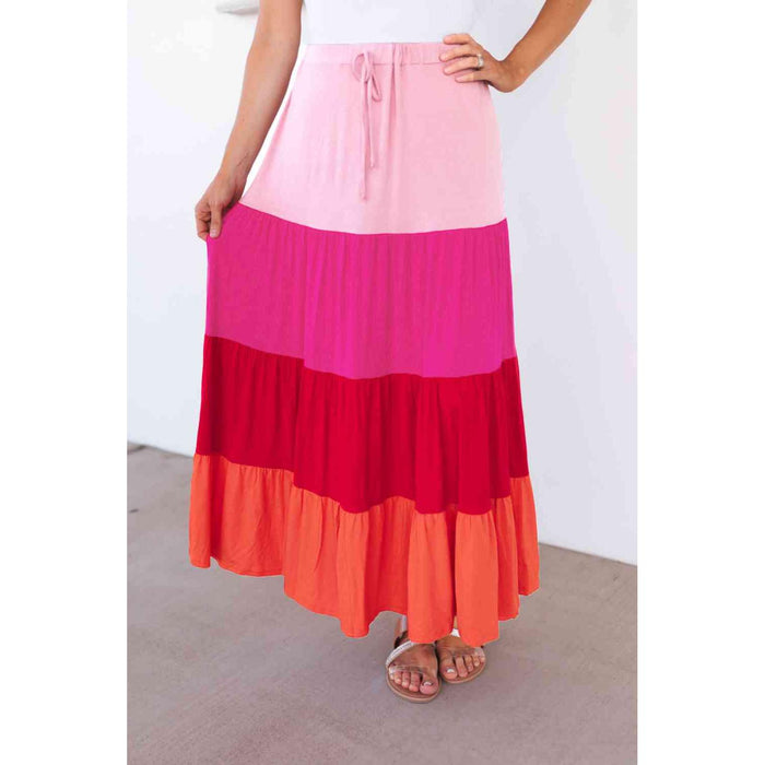 Mariana Tiered Maxi Skirt