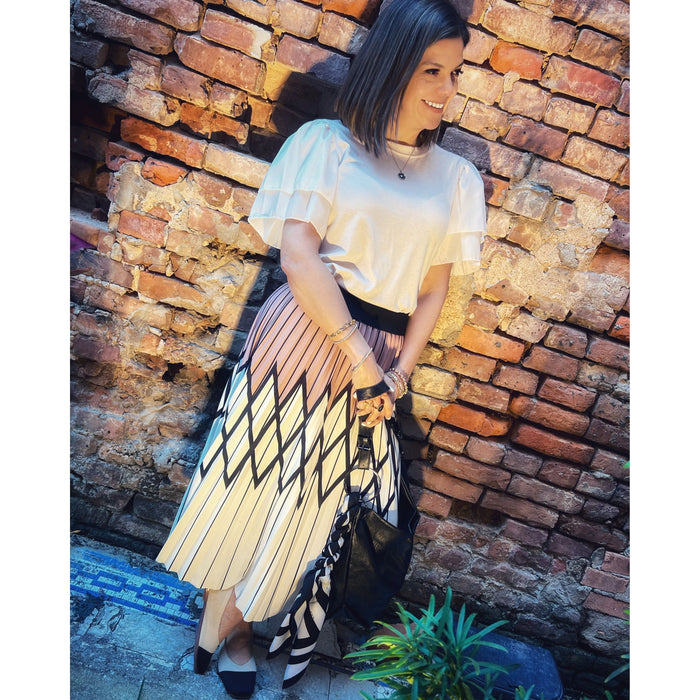 Magnolia Pleated Skirt