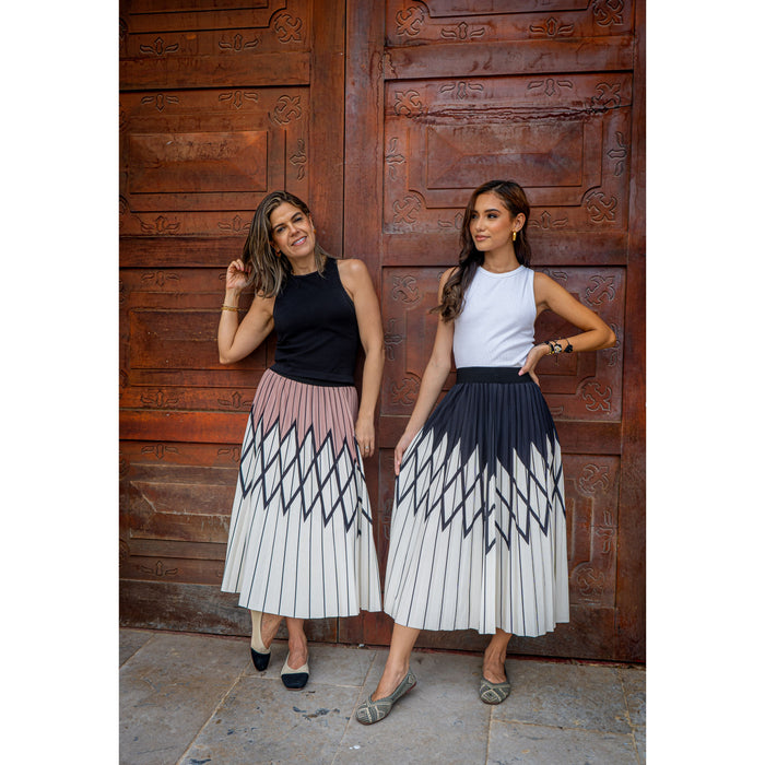 Magnolia Pleated Skirt