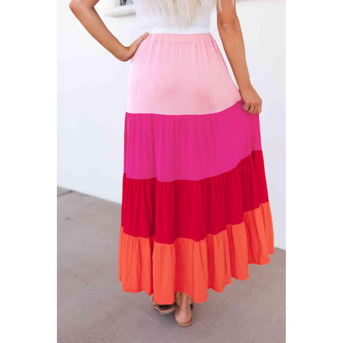 Mariana Tiered Maxi Skirt