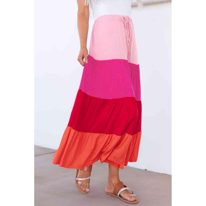 Mariana Tiered Maxi Skirt