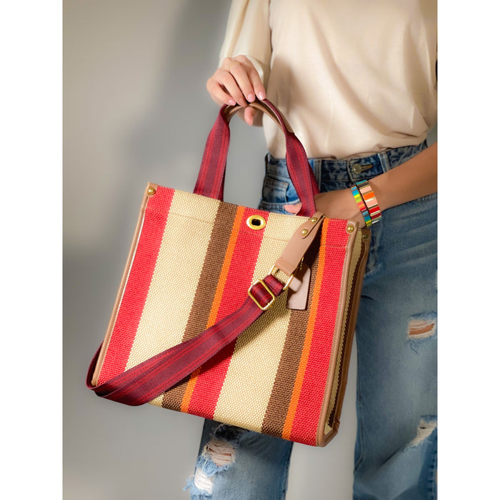 ClaudiaG  Stripe Tote