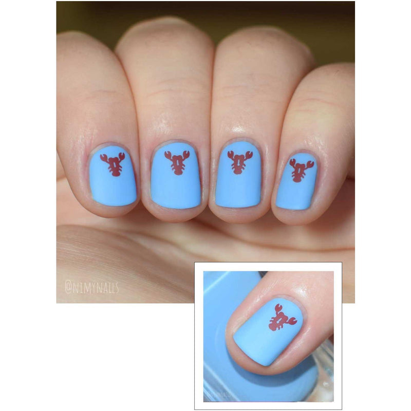 UberChic Beauty Itty Bitty Icons-02 Stamping Plate