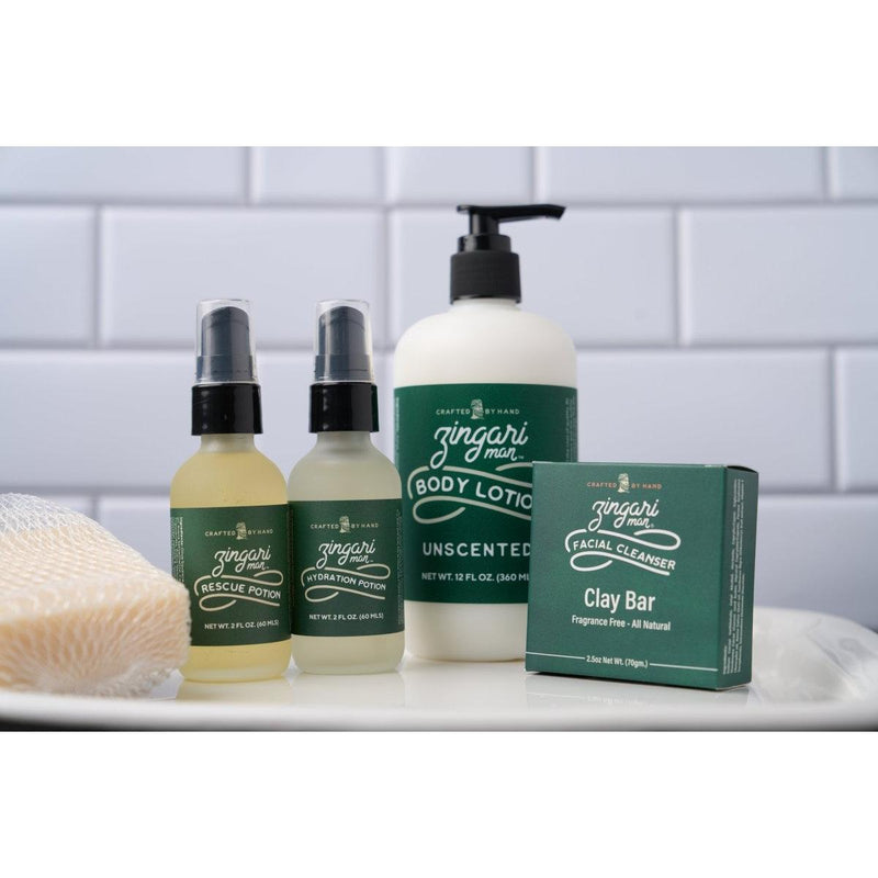 Zingari Man Clay Bar Facial Cleanser face cleanser