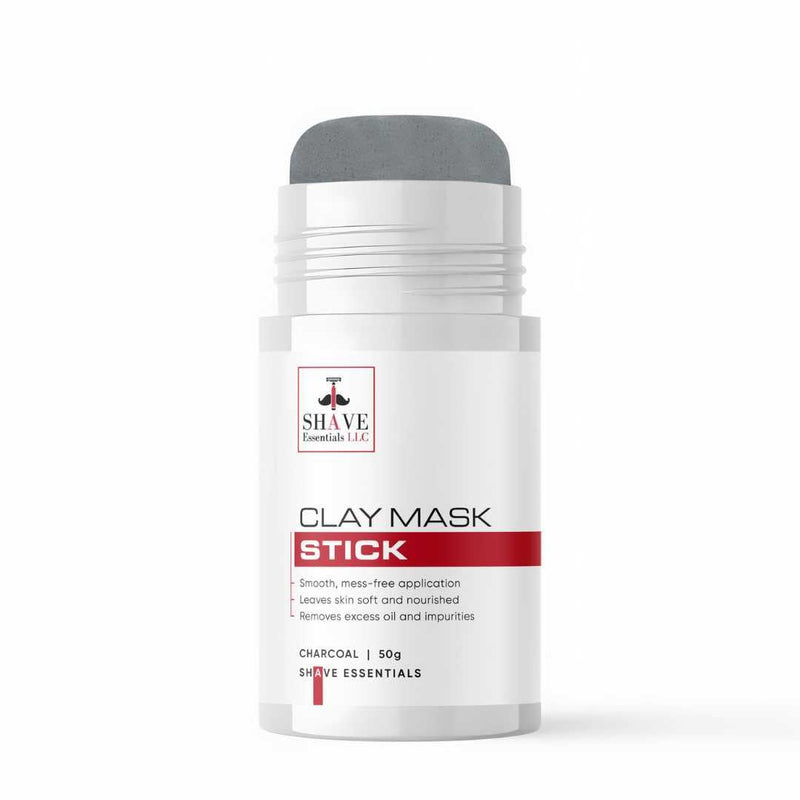 Shave Essentials Clay Mask Stick for Men Clay Masks