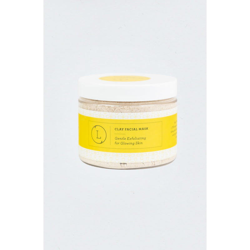 Lizush Natural Clay Facial Mask, Exfoliating Mask, Glowing skin Mask BODY SCRUBS