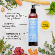 Ora's Amazing Herbal Body Oil, Clean Body Oil