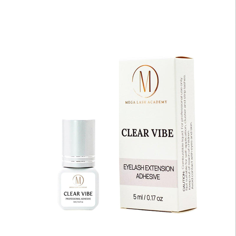 Mega Lash Academy Clear Vibe - Lash Adhesive False Eyelash Adhesive