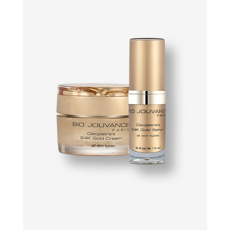 Bio Jouvance Paris Consumer Cleopatra's 24K Gold Dual Package Retail