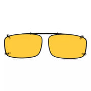 eyekeeper.com Clip on Polarized Night Vision Driving Glasses C63 (52MMx33MM) Sunglasses