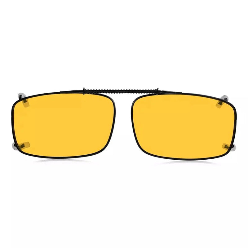 eyekeeper.com Clip on Polarized Night Vision Driving Glasses C63 (52MMx33MM) Sunglasses
