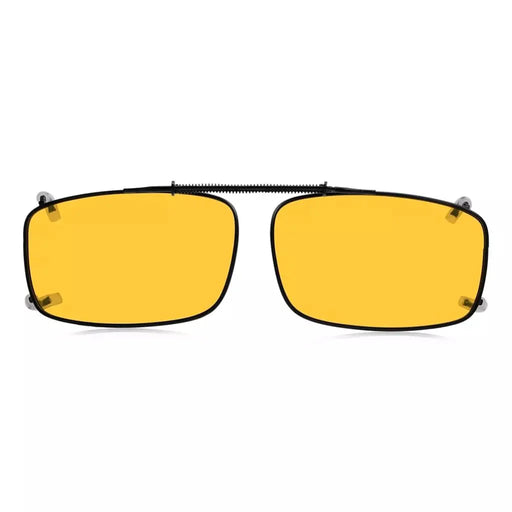 eyekeeper.com Clip on Polarized Night Vision Driving Glasses C63 (52MMx33MM) Sunglasses