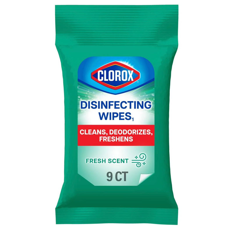 VIP Extensions Clorox Disinfecting Wipes on the Go Bleach Free Travel Wipes Scent Beauty Supplies