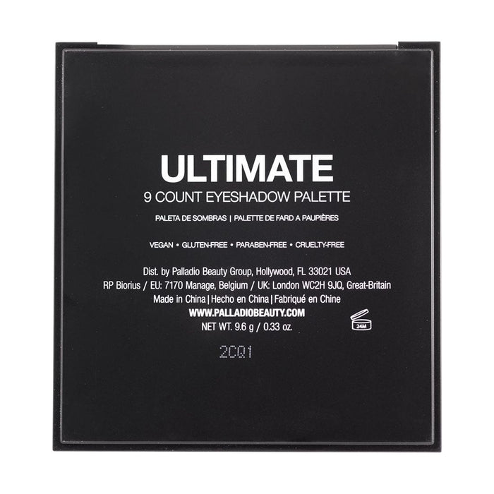 Palladio - Ultimate 9 Count Eyeshadow Palette