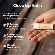 Ora's Amazing Herbal Natural Lip Balm, Herbal Infused, Clove