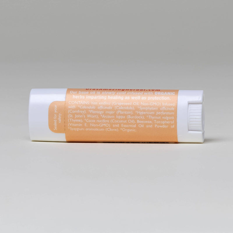 Ora's Amazing Herbal Natural Lip Balm, Herbal Infused, Clove